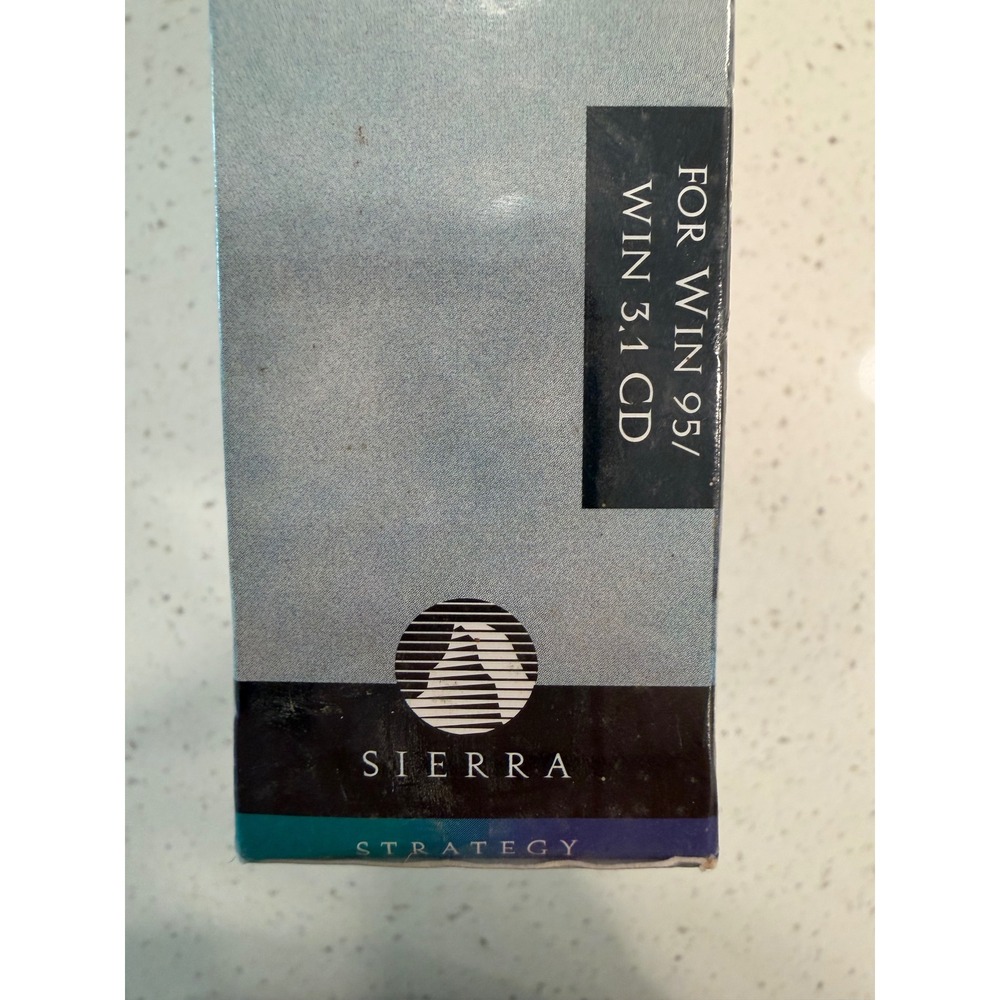 Sierra Civil War‎ General PC Game Win 95 3.1 New Vintage Strategy Retro Big Box - Picture 3 of 9